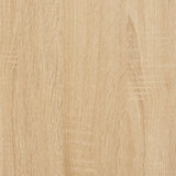Console Table Sonoma Oak 100x28x75 cm Engineered Wood