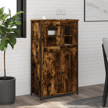 Highboard 62X32X106.5 Cm Engineered Wood