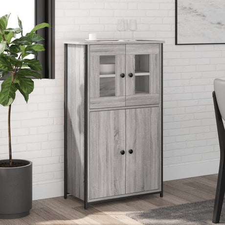 Highboard 62X32X106.5 Cm Engineered Wood