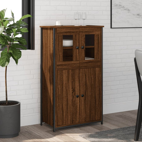 Highboard 62X32X106.5 Cm Engineered Wood