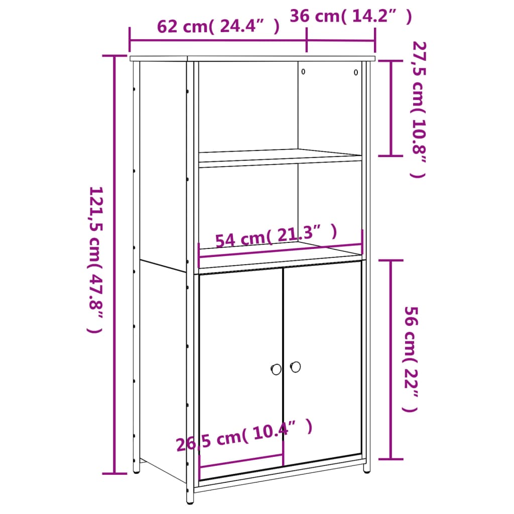 Highboard Engineered Wood