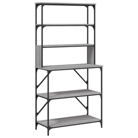 Baker's Rack 6-Tier 90X40X180 Cm Engineered Wood