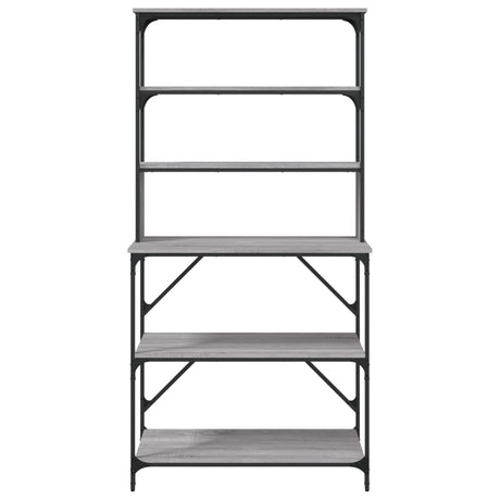 Baker's Rack 6-Tier 90X40X180 Cm Engineered Wood