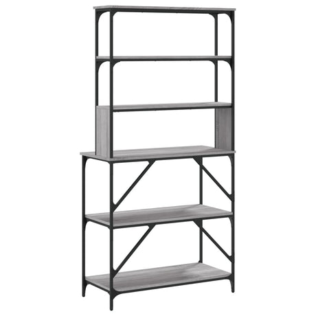 Baker's Rack 6-Tier 90X40X180 Cm Engineered Wood