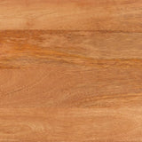 Side Cabinet Brown And Black 60X33.5X75 Cm Solid Wood Mango