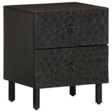 Bedside Cabinets 2 Pcs 40X33X46 Cm Solid Wood Acacia