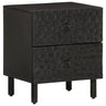 Bedside Cabinets 2 Pcs 40X33X46 Cm Solid Wood Acacia