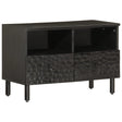 Tv Cabinet 70X33X46 Cm Solid Wood Acacia