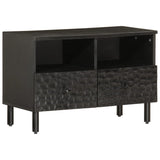 Tv Cabinet 70X33X46 Cm Solid Wood Acacia