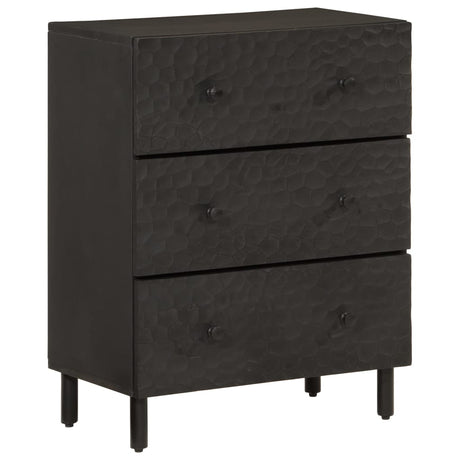 Side Cabinet 60X33X75 Cm Solid Wood Mango