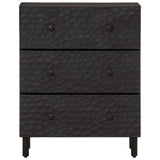 Side Cabinet 60X33X75 Cm Solid Wood Mango