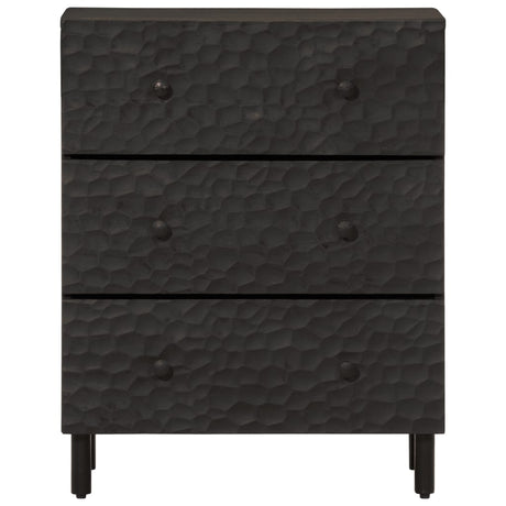 Side Cabinet 60X33X75 Cm Solid Wood Mango