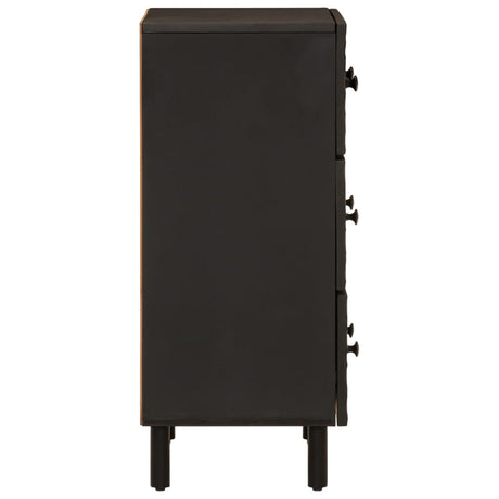 Side Cabinet 60X33X75 Cm Solid Wood Mango