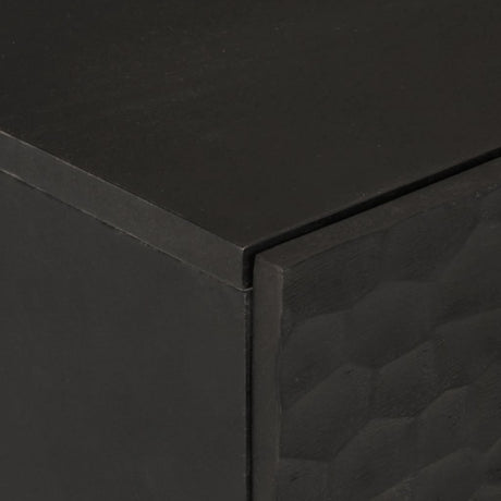Side Cabinet 60X33X75 Cm Solid Wood Mango