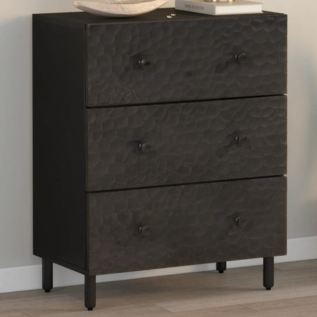 Side Cabinet 60X33X75 Cm Solid Wood Mango