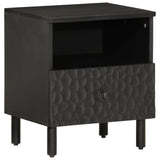 Bedside Cabinet 40X33X46 Cm Solid Wood Acacia