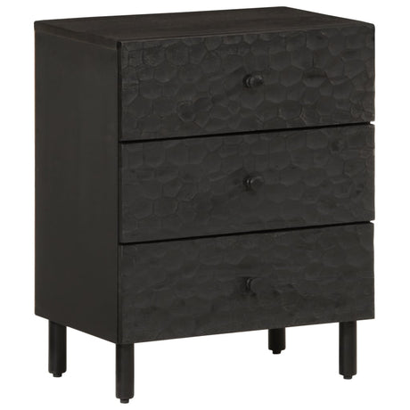 Bedside Cabinet 50X33X60 Cm Solid Wood Acacia