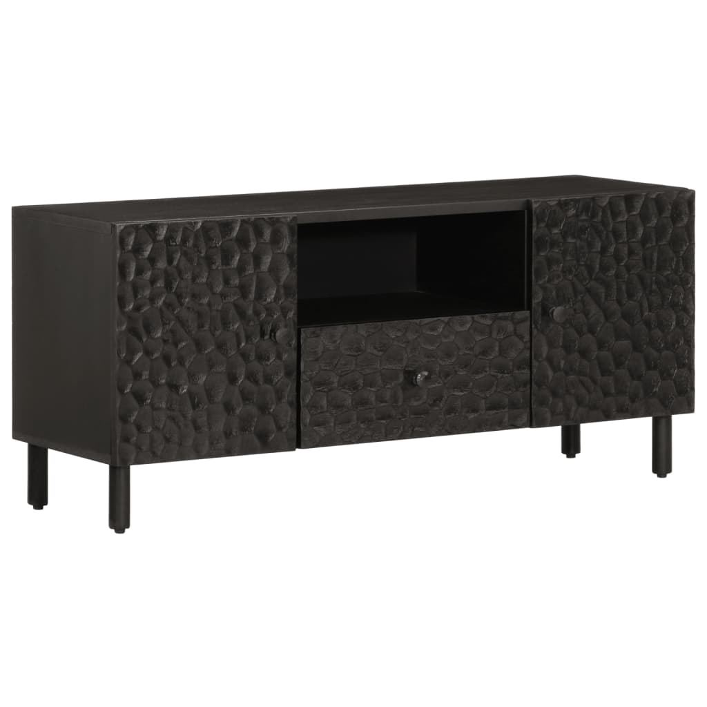 Tv Cabinet 105X33X46 Cm Solid Wood Acacia