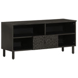 Tv Cabinet 100X33X46 Cm Solid Wood Acacia