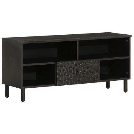 Tv Cabinet 100X33X46 Cm Solid Wood Acacia