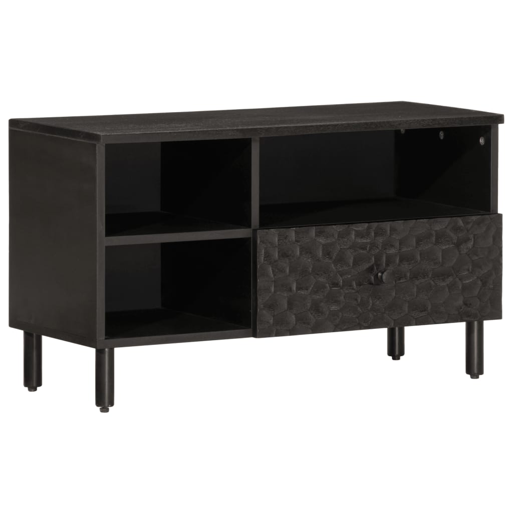 Tv Cabinet 80X33X46 Cm Solid Wood Acacia