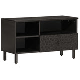 Tv Cabinet 80X33X46 Cm Solid Wood Acacia