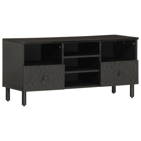 Tv Cabinet 100X33X46 Cm Solid Wood Acacia