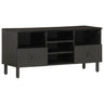 Tv Cabinet 100X33X46 Cm Solid Wood Acacia