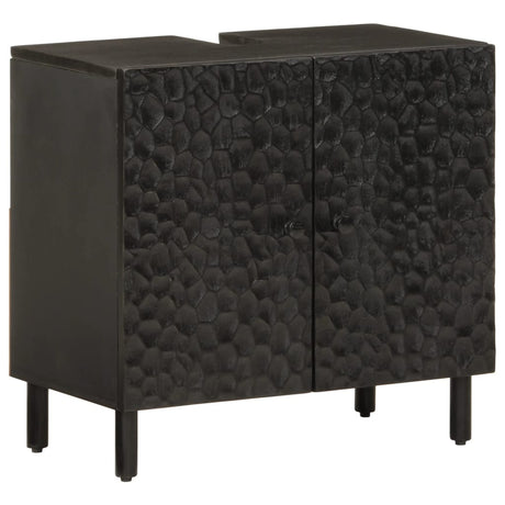 Bathroom Sink Cabinet 62X33X58 Cm Solid Wood Mango