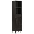 Bathroom Cabinet 38X33X160 Cm Solid Wood Acacia