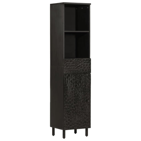 Bathroom Cabinet 38X33X160 Cm Solid Wood Acacia