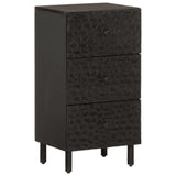 Side Cabinet 40X33X75 Cm Solid Wood Acacia