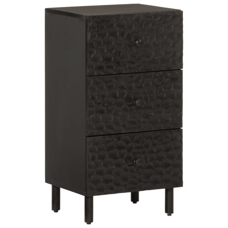 Side Cabinet 40X33X75 Cm Solid Wood Acacia