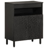 Side Cabinet 60X33X75 Cm Solid Wood Acacia