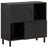 Side Cabinet 80X33X75 Cm Solid Wood Acacia