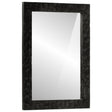Bathroom Mirror 50X70X2.5 Cm Solid Wood Mango And Glass