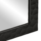 Bathroom Mirror 50X70X2.5 Cm Solid Wood Mango And Glass