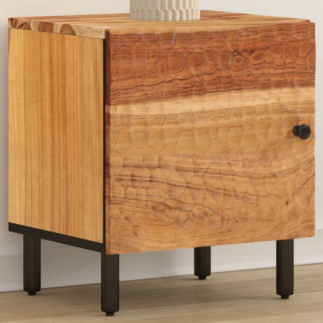 Bedside Cabinets 2 Pcs 40X33X46 Cm Solid Wood Acacia