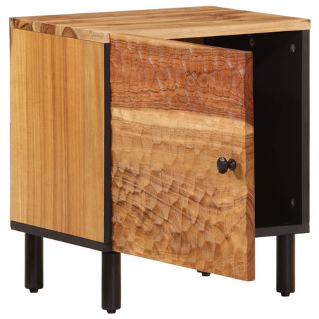 Bedside Cabinets 2 Pcs 40X33X46 Cm Solid Wood Acacia