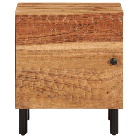 Bedside Cabinets 2 Pcs 40X33X46 Cm Solid Wood Acacia
