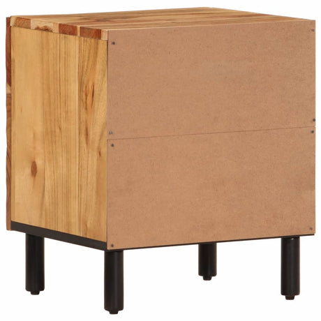 Bedside Cabinets 2 Pcs 40X33X46 Cm Solid Wood Acacia