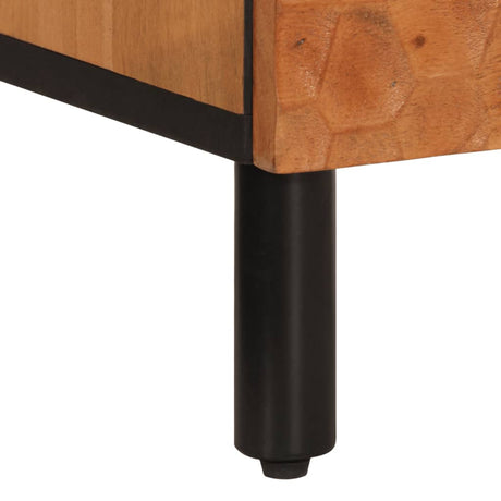 Bedside Cabinets 2 Pcs 40X33X46 Cm Solid Wood Acacia