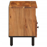 Tv Cabinet 70X33X46 Cm Solid Wood Acacia