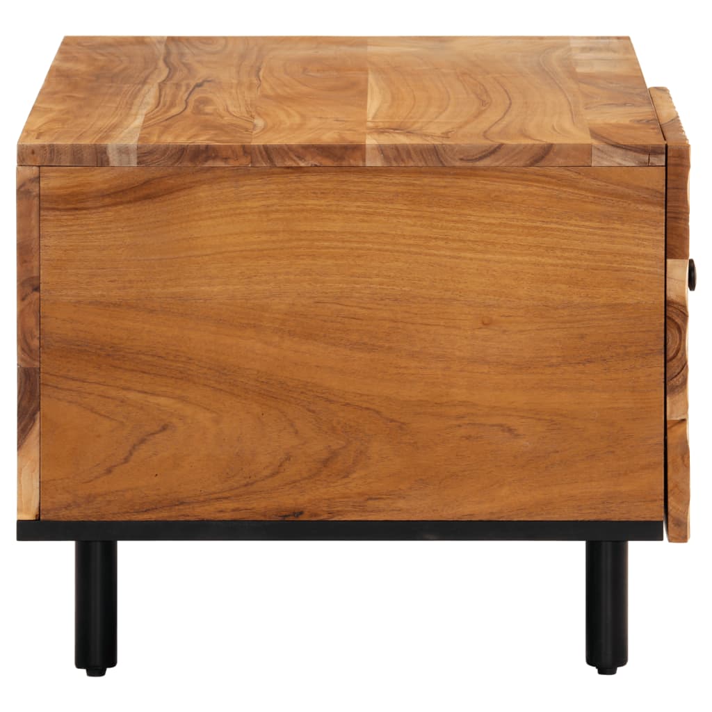 Coffee Table 80X50X40 Cm Solid Wood Acacia