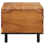 Coffee Table 80X50X40 Cm Solid Wood Acacia