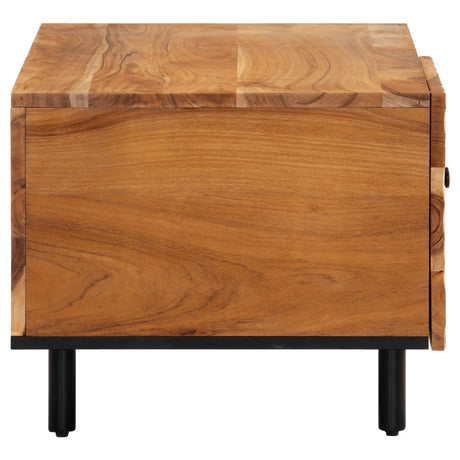 Coffee Table 80X50X40 Cm Solid Wood Acacia