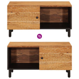 Coffee Table 80X50X40 Cm Solid Wood Acacia