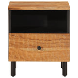 Bedside Cabinet 40X33X46 Cm Solid Wood Acacia