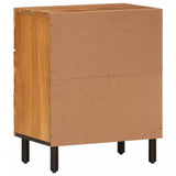 Bedside Cabinet 50X33X60 Cm Solid Wood Acacia