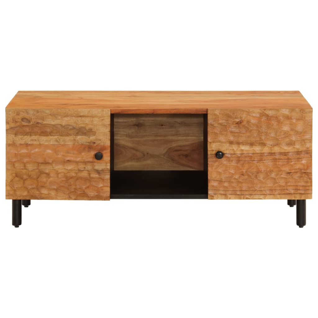 Coffee Table 100X54X40 Cm Solid Wood Acacia